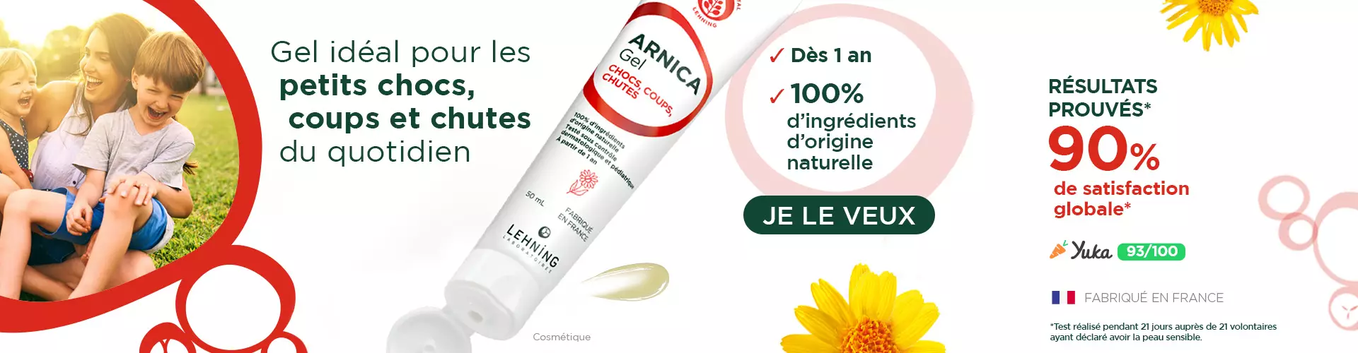 Arnica Gel Laboratoires Lehning