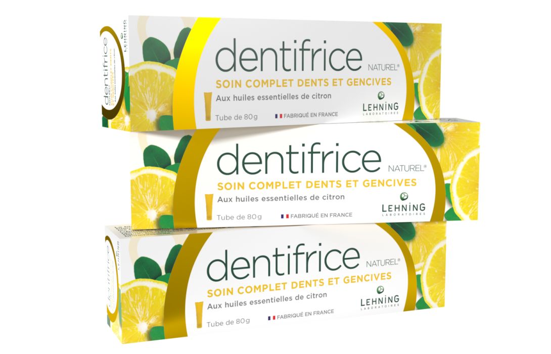 Dentifrice Naturel 2+1 offert