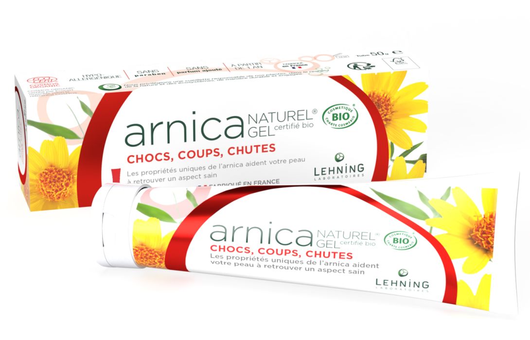 Gel Arnica Bio Naturel - Arnica Coups Bleus Bosses et Petits Bobos