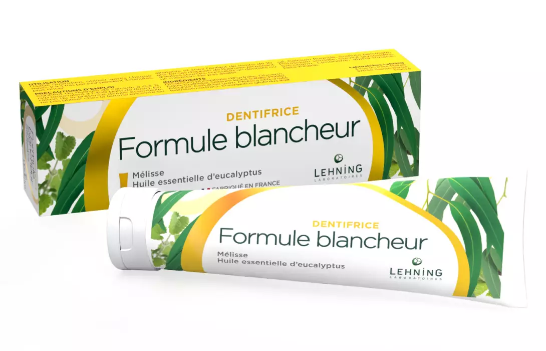 Dentifrice formule blancheur