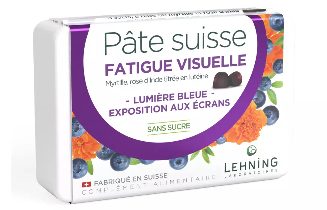 Pâte suisse Fatigue visuelle