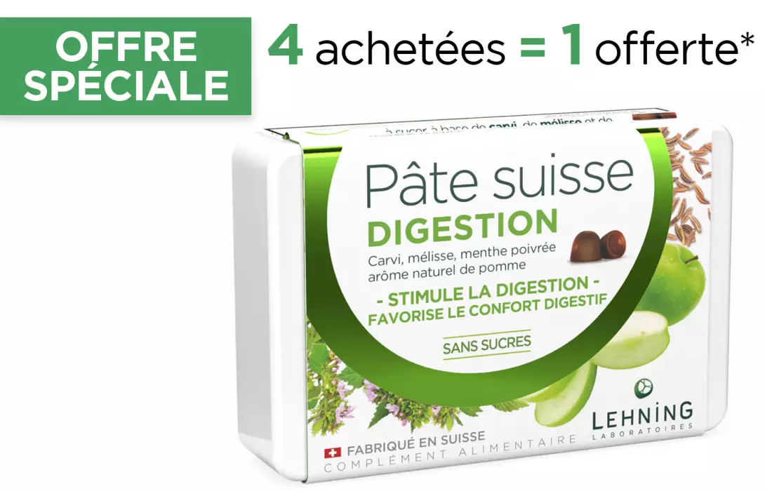 Pâte suisse Digestion