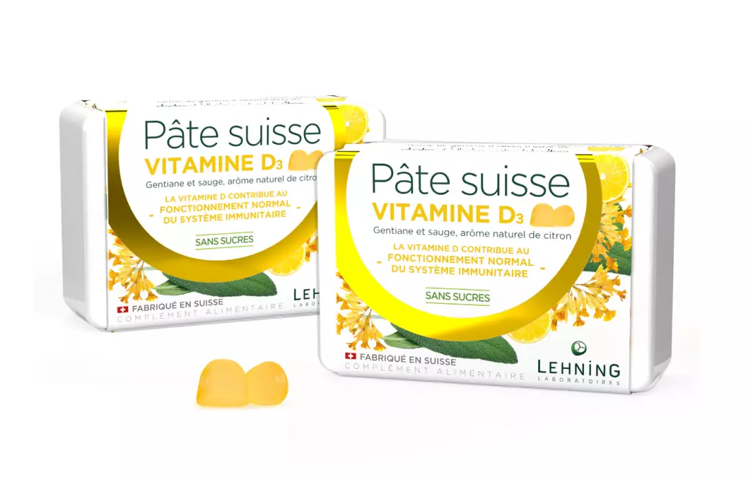 DUO Pâte suisse Vitamine D3