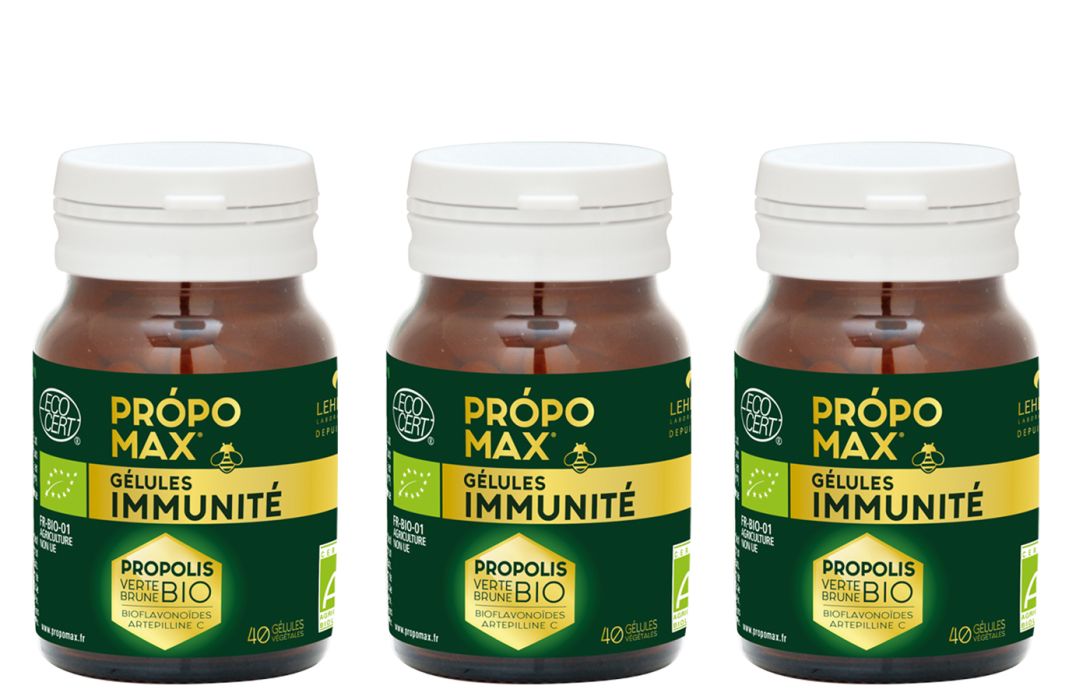 Propomax gélules Immunité 2+1 offert