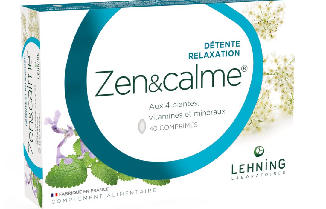 Zen & calme - Comprimé Anti-Stress à base de Plantes, Vitamines