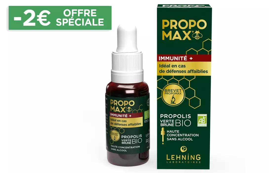 Propomax Gouttes Immunité+ sans alcool