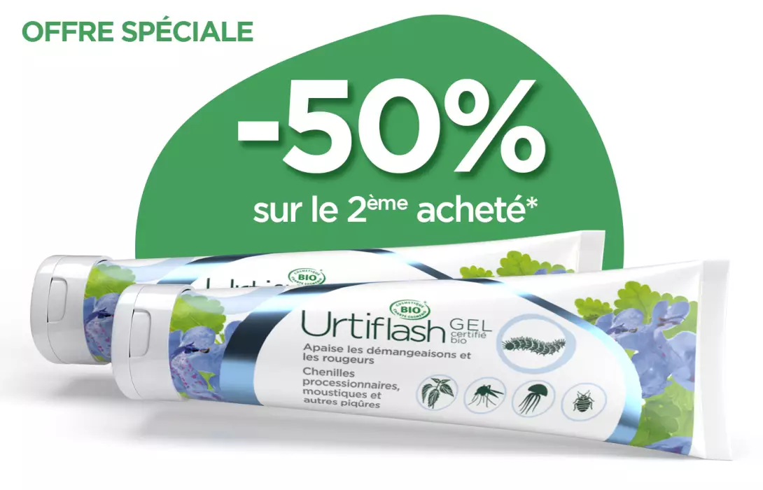 DUO Urtiflash Gel certifié bio