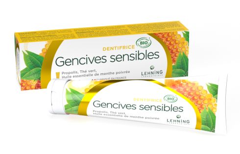 Dentifrice Bio Gencives Sensibles Lehning