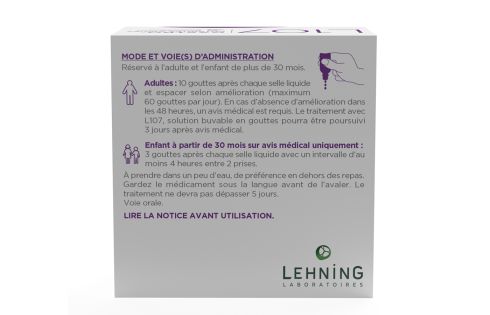 Médicament L107 Lehning