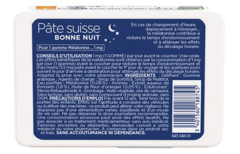Pâte suisse Bonne Nuit Lehning
