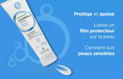 Crème au calendula à base de fleurs de souci - Laboratoires Lehning