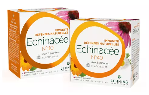 Promo Duo echinacée n40 - Laboratoires Lehning