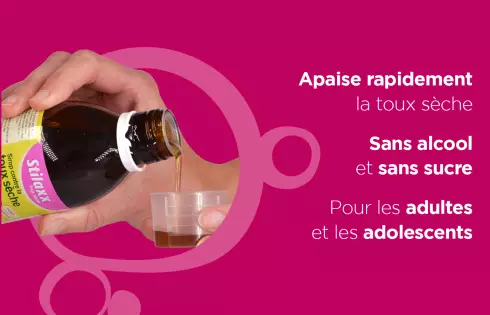 Pack Stilaxx® toux sèche - sirop et pastilles