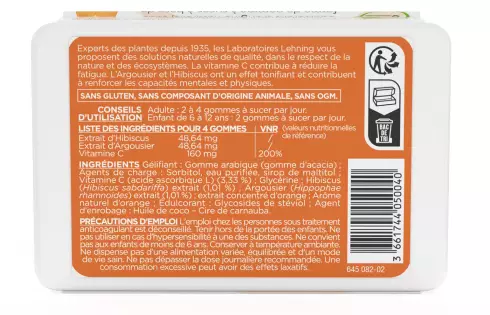 Pâte suisse Vitamine C Lehning