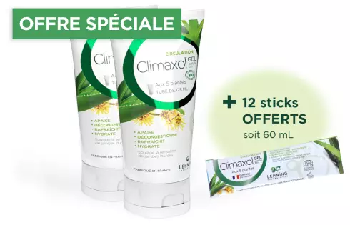 ClimaxolGEL bio - Gel jambes lourdes - Laboratoires Lehning