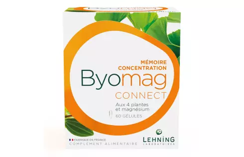 Gélules pour la Mémoire Byomag Connect Lehning