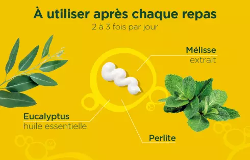 Dentifrice blancheur Laboratoires Lehning