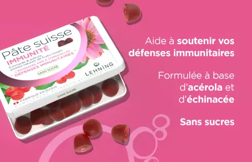 DUO Pâte suisse Immunité - Laboratoires Lehning