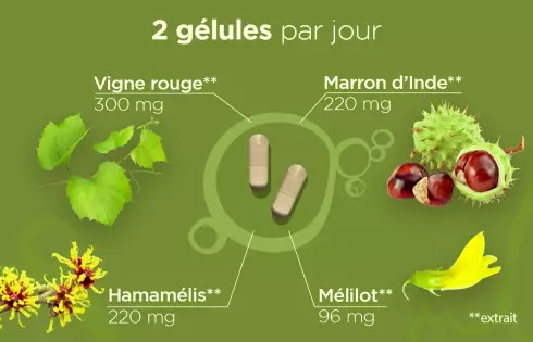ClimaxolCAPS - complement alimentaire bio circulation sanguine 60 gélules