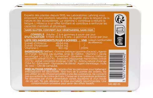 Pâte suisse Vitamine C Lehning