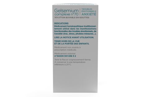 Médicament Gelsemium Complexe n°70