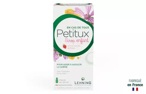 Petitux Sirop Naturel pour la Toux Enfants et Petits