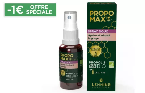 Propomax Spray Gorge Doux Laboratoires Lehning