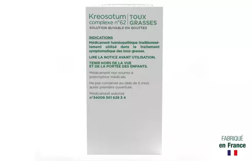 Médicament Kreosotum Complexe n°62 Lehning