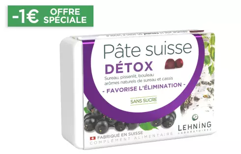 Pâte suisse Détox - Laboratoires Lehning