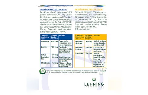 Complément alimentaire Sommeil Lehning