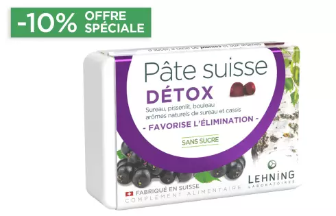 Pâte suisse Détox - Laboratoires Lehning