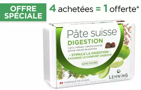 Pâte suisse Digestion - Gummies Ballonnements