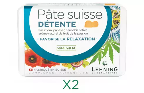 Promos Duo Pâte Suisse Détente - Laboratoires Lehning