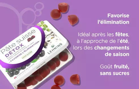 Promo Duo Pâte suisse Détox - Laboratoires Lehning