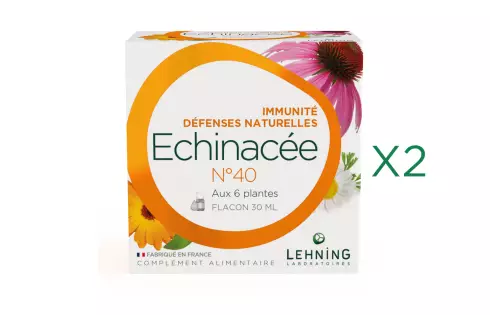 Promo Duo echinacée n40 - Laboratoires Lehning