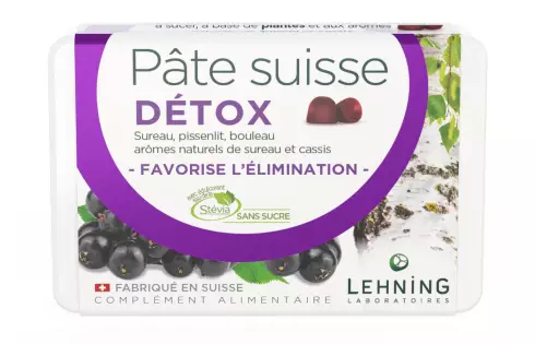 Pâte suisse Détox - Laboratoires Lehning