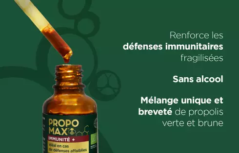 Propomax Gouttes Immunité+ sans alcool fac