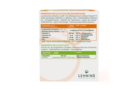 Probiotique Biaflore DUO Défenses Lehning