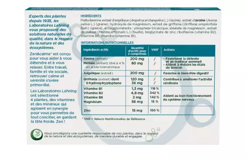 Laboratoires Lehning - Comprimé anti stress