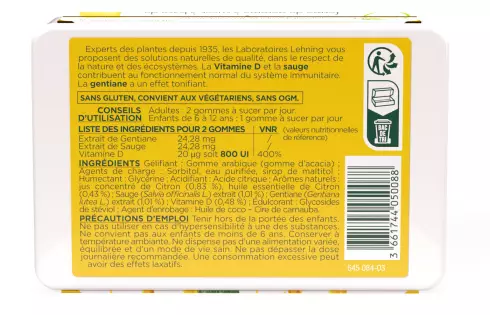 Pâte suisse Vitamine D3 Lehning