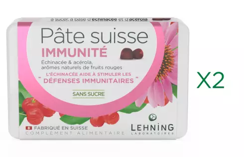DUO Pâte suisse Immunité - Laboratoires Lehning