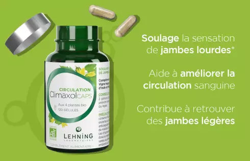 ClimaxolCAPS - complement alimentaire bio circulation sanguine 120 gélules
