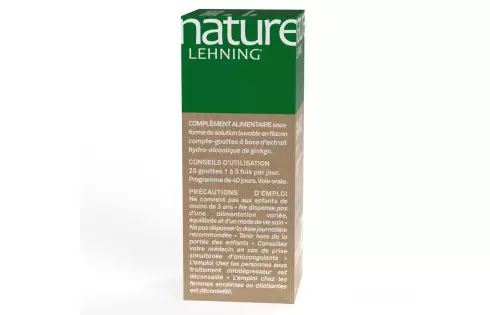 Nature Lehning Ginkgo Biloba