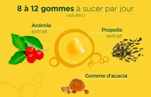 Pâte suisse Gorge - Gummies - Laboratoires Lehning