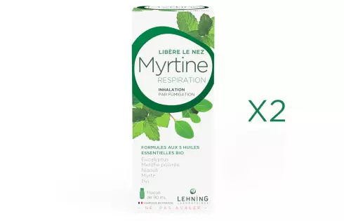 Promo DUO Myrtine Respiration - Laboratoires Lehning