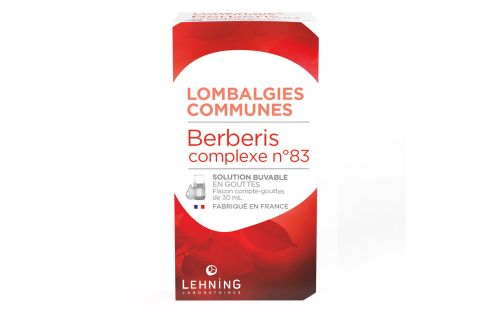 Médicament Berberis Complexe n°83 Lehning