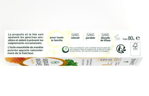 Dentifrice Bio Gencives Sensibles Lehning