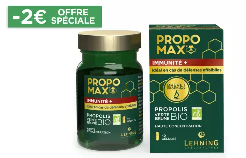 Propomax Gélules Immunité + Lehning