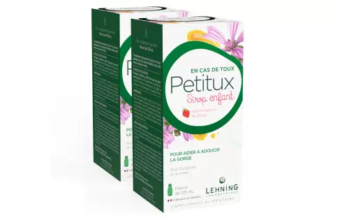 Promo 2 Petitux - Sirops pour la Toux pour les Enfants