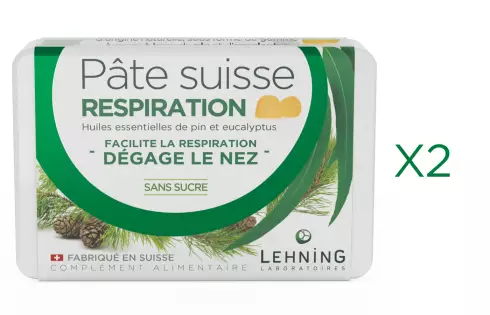 Promo DUO Pâte suisse Respiration - Gummies pour dégager le nez